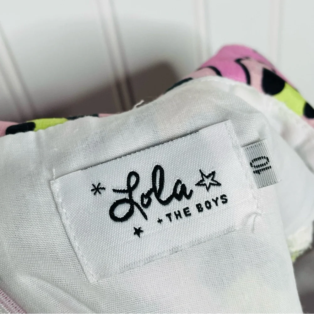 Lola + The Boys Unicorn Short Sleeve Dress - Picture 7 of 8